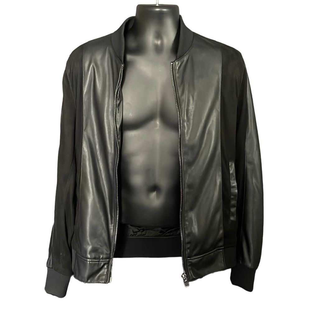 ZARA Man Leather Jacket - Men